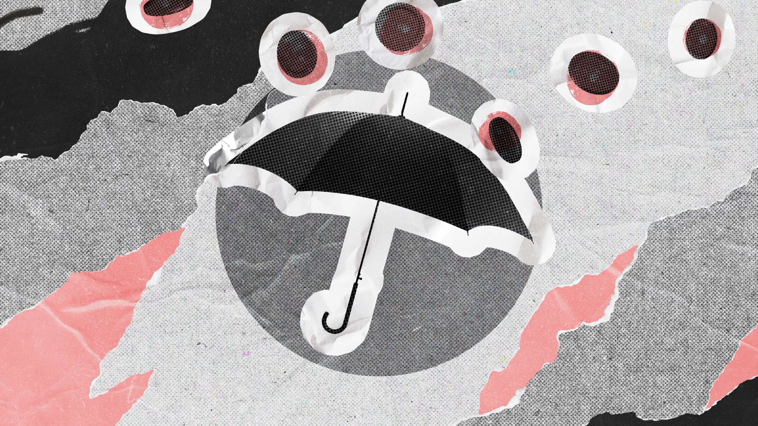 DCM 1 Umbrella coin rain