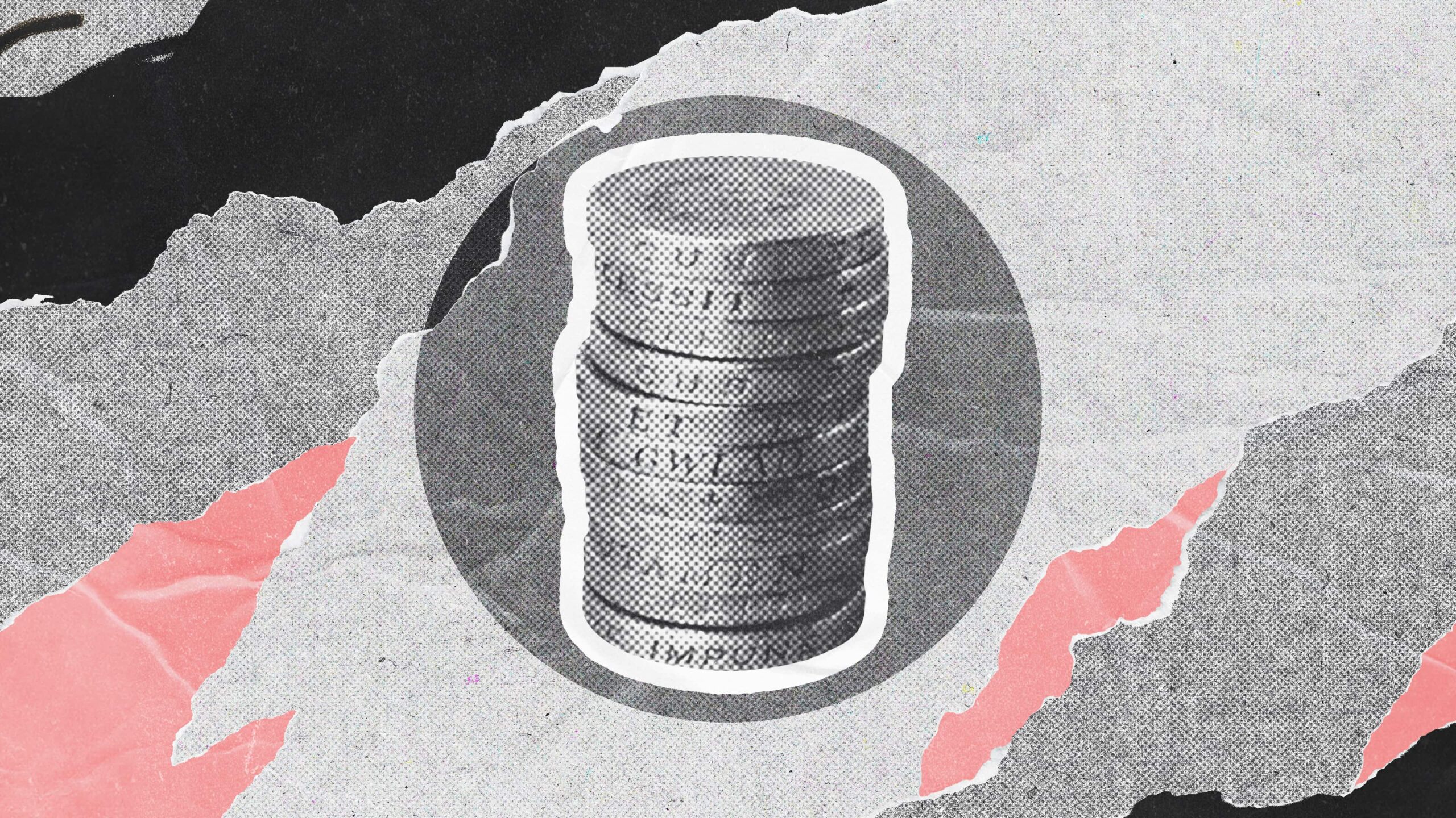 Structured Scoop - Pink Flashes Image 03